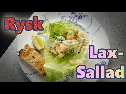 Video: Kokt Laxsallad