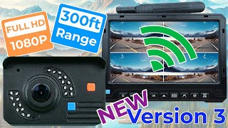 Revolutionary 1080P Digital Wireless Camera System Unveiled | TadiBrothers V3 with 300ft Range!