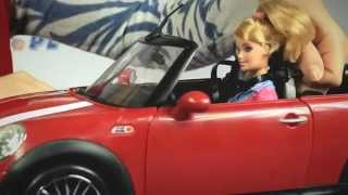Барби Кен My Cool Mini Cooper Кабриолет Barbie And Ken My Cool Mini Cooper Convertible - W3157 -
