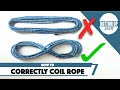 Learn How to Coil Braided Rope Correctly