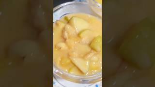 How to make quick Fruit custard ? #youtubeshorts #fruitcustard #larybossrecipe