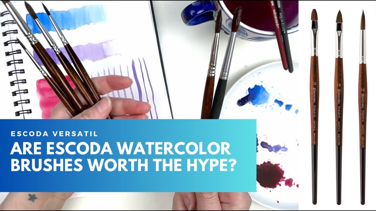 Are Escoda Watercolor Brushes Worth The Hype? 