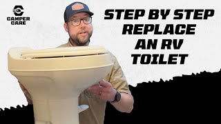 Steps To Easily Replace An RV Toilet!