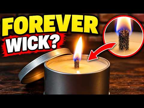 I Made a Candle That Never Burns Out — The Forever Wick