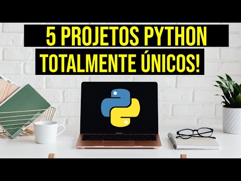 5 Projetos Python INUSITADOS | Para o SEU Portfólio!