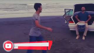 Baki Deniz Kenari Etrafinda Mohteşem Rəqs.