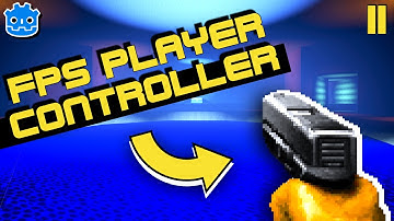 How To Make a FPS Character Controller in Godot | 3D FPS Tutorial