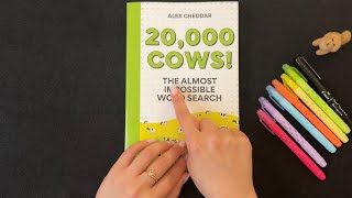 Asmr Word Search - Can You Find All The Cows?