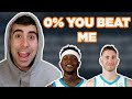 You Won't Beat Me Today | NBA Wordle 3/29/22
