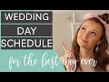 Wedding Day Timeline: What to Include and How to Create it