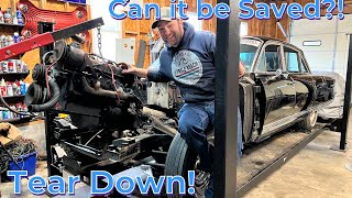 Rebuilding a Burnt Up Buick Electra 225! Tear Down: Part 2