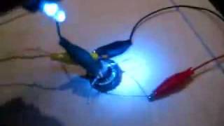 Joule Thief Powering Led Off Earth Battery