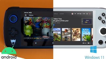 Android and windows handhelds