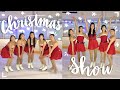 Figure skating Christmas show performances