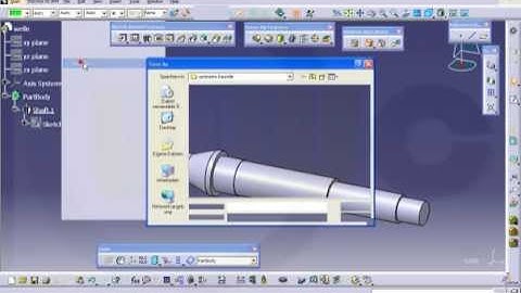 Welle - Shaft - Edit Multiconstraints - Catia v5 Training