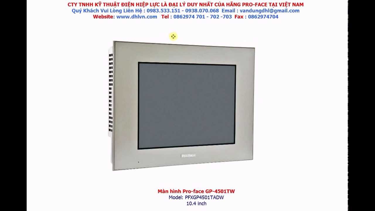 GP-4501T, GP-4501TW, GP-4503T, Màn hình Proface loại 10.4 inch