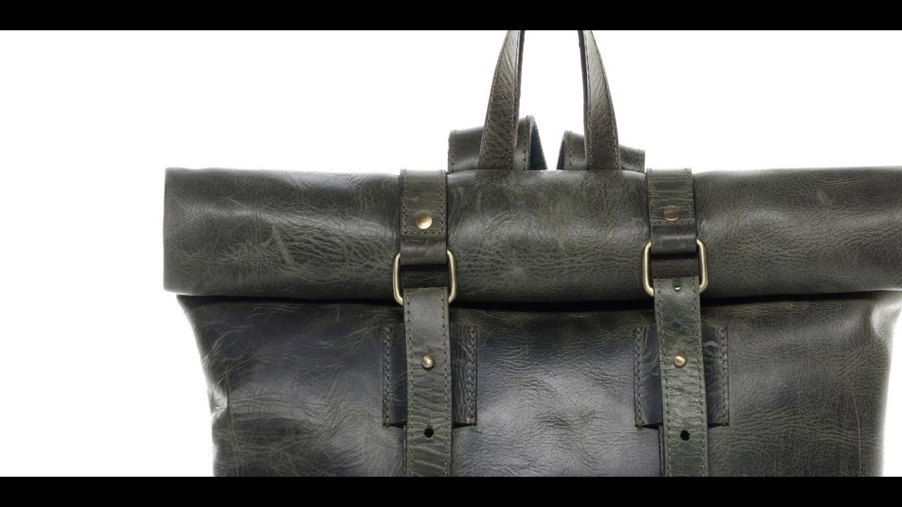 Rucksack CHAZ mit innovativem Büffelleder