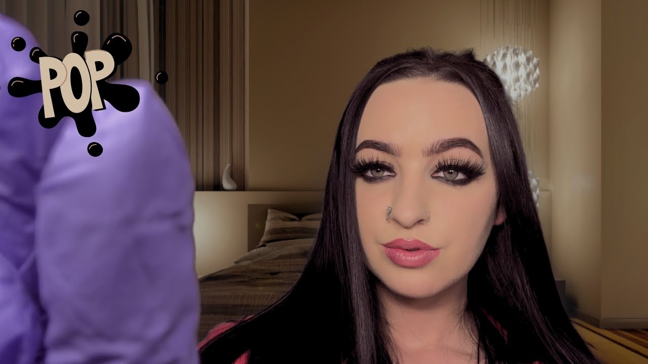 [ASMR] Popping Your Pimples Before Bed | Whispered