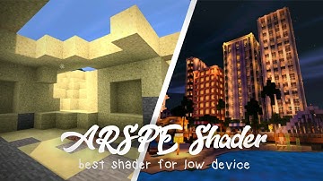 Best Shader For Minecraft PE 1.17 no lag | ARSPE Shader