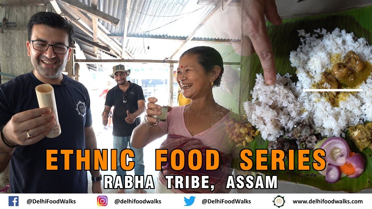 Ethnic/Tribal Food Series: Rabha Tribe, Assam | Silkworms + Red Ant Eggs + Rice Beer