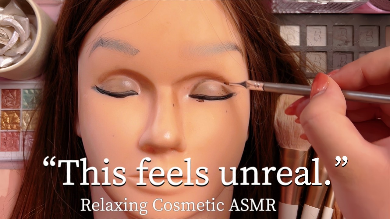 ASMR Makeup No Talking Soft Sounds for Deep Relaxation - YouTube