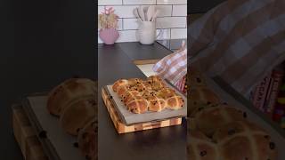 Make hot cross buns with me for Easter 🐰✨ #easter #baking #slowliving #mindfulliving