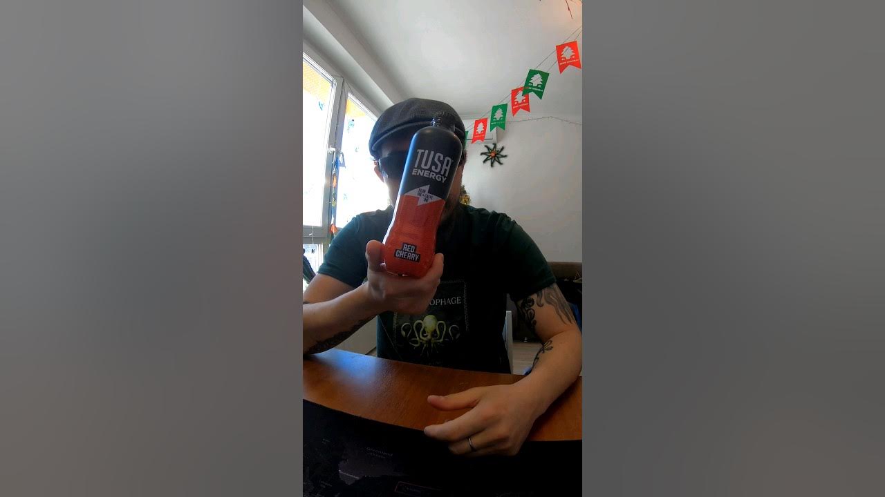 Энергетик Tusa Energy Red Cherry - #shorts - YouTube