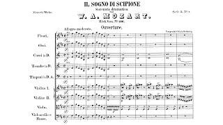 モーツァルト 歌劇「シピオーネの夢」 (Mozart: Il sogno di Score] Mozart - Overture to 