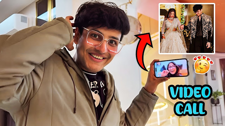 TRIGGERED INSAAN - Video calling Ruchika after engagement😍💍