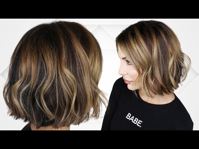 How to curl hair using a tong or wand - YouTube