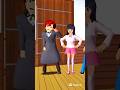 Yuta, Mio & Taiga Dance 🕺 on Meow Meow 😸 song 🎶 #sakuraschoolsimulator #viralvideo #shorts #viral