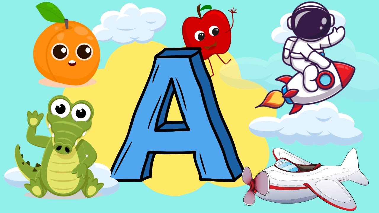 Words That Start with A, Words That Start with Letter A for Toddlers