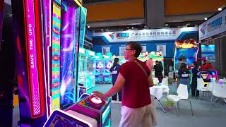 Recap of #LEON at the #17th GTI China Expo #video game machine #crane machine