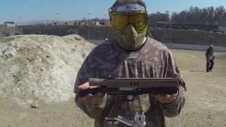 Carter Box Gun with Jimmy Li of CCPaintball shows off his