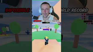 World Record On The Impossible Obby