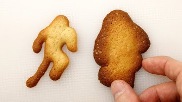 Animation in the kitchen, stopmotion cookies