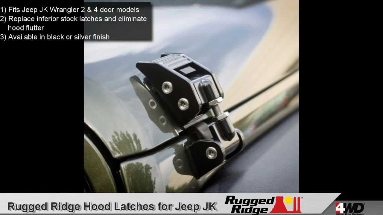 Hood Latch Assembly-CJ-2 Rugged Ridge 11302.01