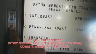 A Procedure Text : How to Withdraw Money From ATM.