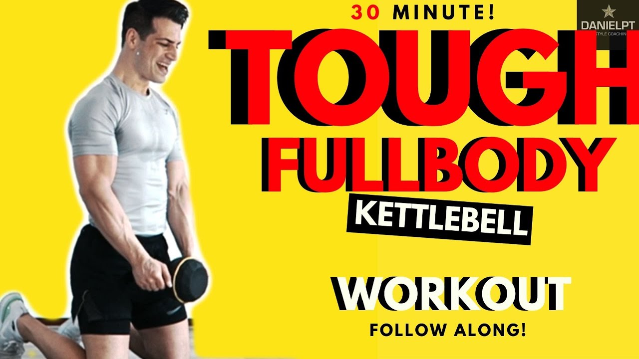 øretelefon Charles Keasing Kunstig 30 min. CHALLENGING FULL BODY Kettlebell Workout | FOLLOW ALONG Workout  Advanced - YouTube