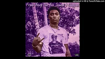 Fredo Bang The Box Chopped DJ Monster Bane Clarked Screwed Cover