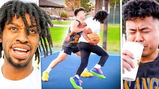 Get Scored On, Take 1 Shot! 1v1 Basketball With @RyanTheCrashDummy !