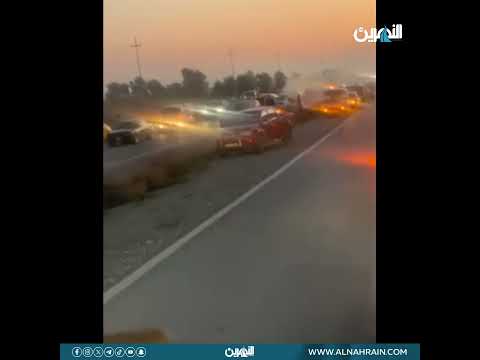 شاهد عيان يروي تفاصيل حادث خطير على طريق كركوك تكريت