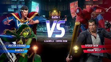 MARVEL VS. CAPCOM: INFINITE Doctor Strange,Gamora Alt. Gameplay In Arcade Mode