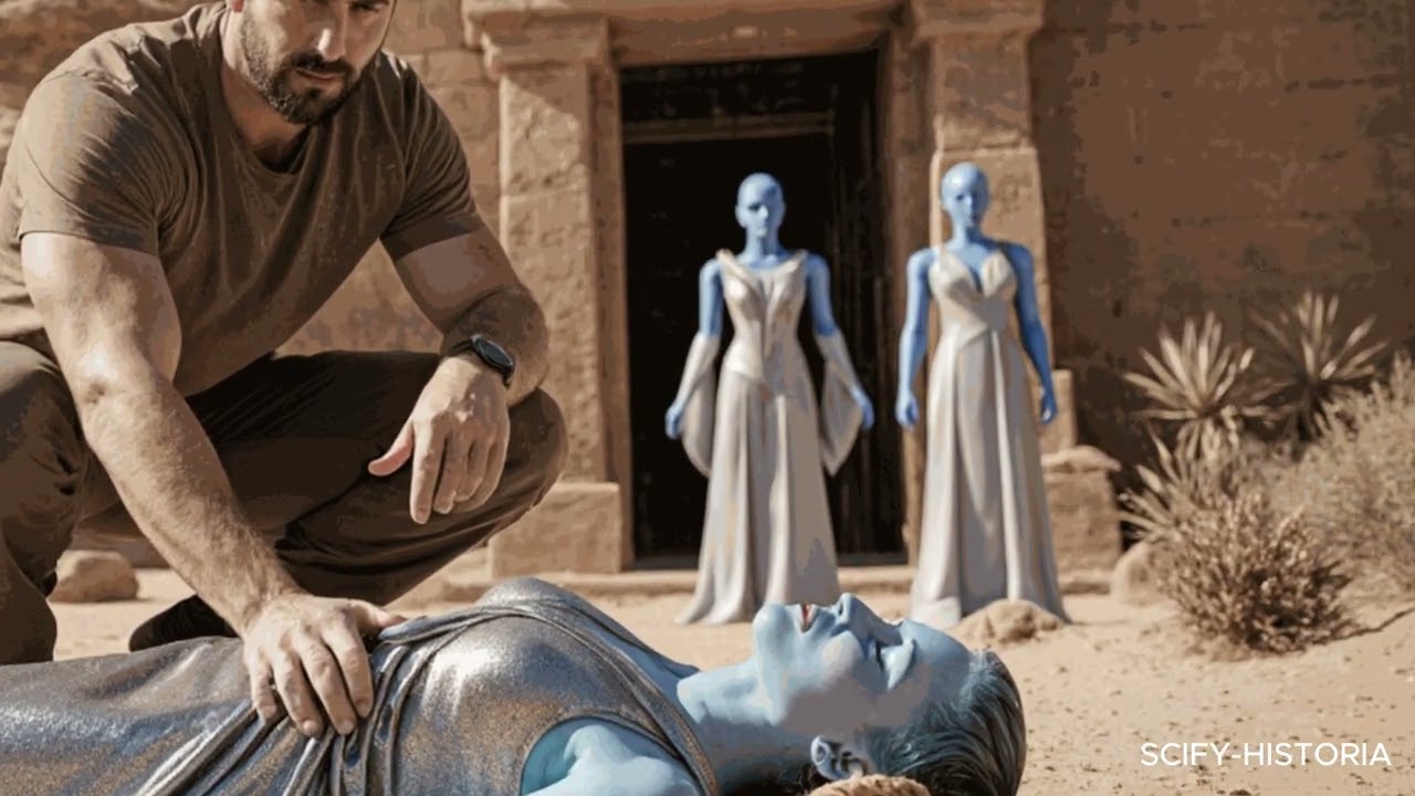 Médicos extraterrestres abandonan a una mujer alie