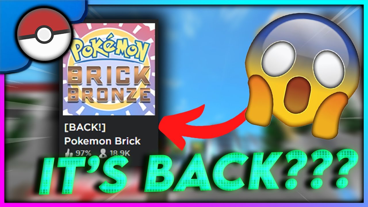 Pokemon Brick Bronze Is BACK On Roblox 2022!!! (GAME AND DISCORD LINK) 