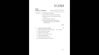 (Pic) msbte k scheme summer 2026 Programming in C imp paper #312303 #kscheme #msbte #diploma