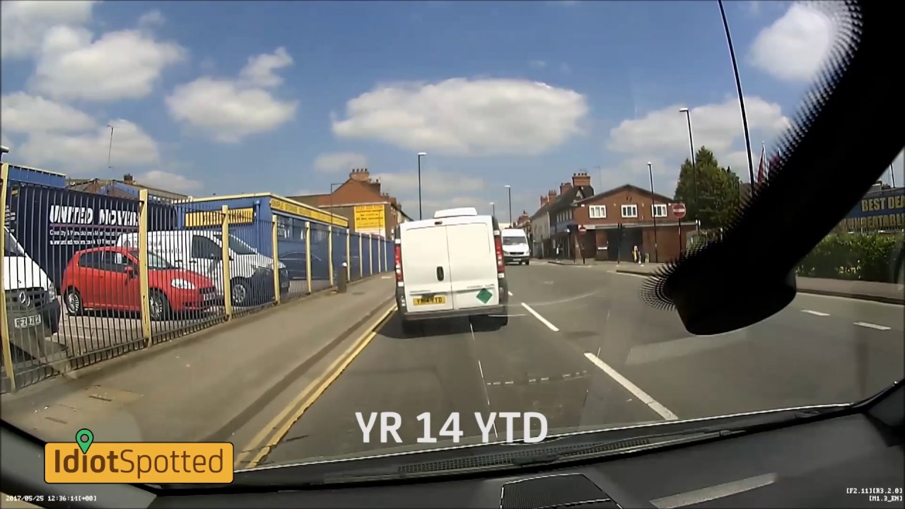 1012 - Coventry Idiot Drivers - Dashcam - Red Light Jumper Van - YouTube