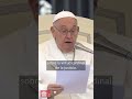 Papa Francisco sobre la justicia: “Es el antídoto contra la corrupción” #shorts