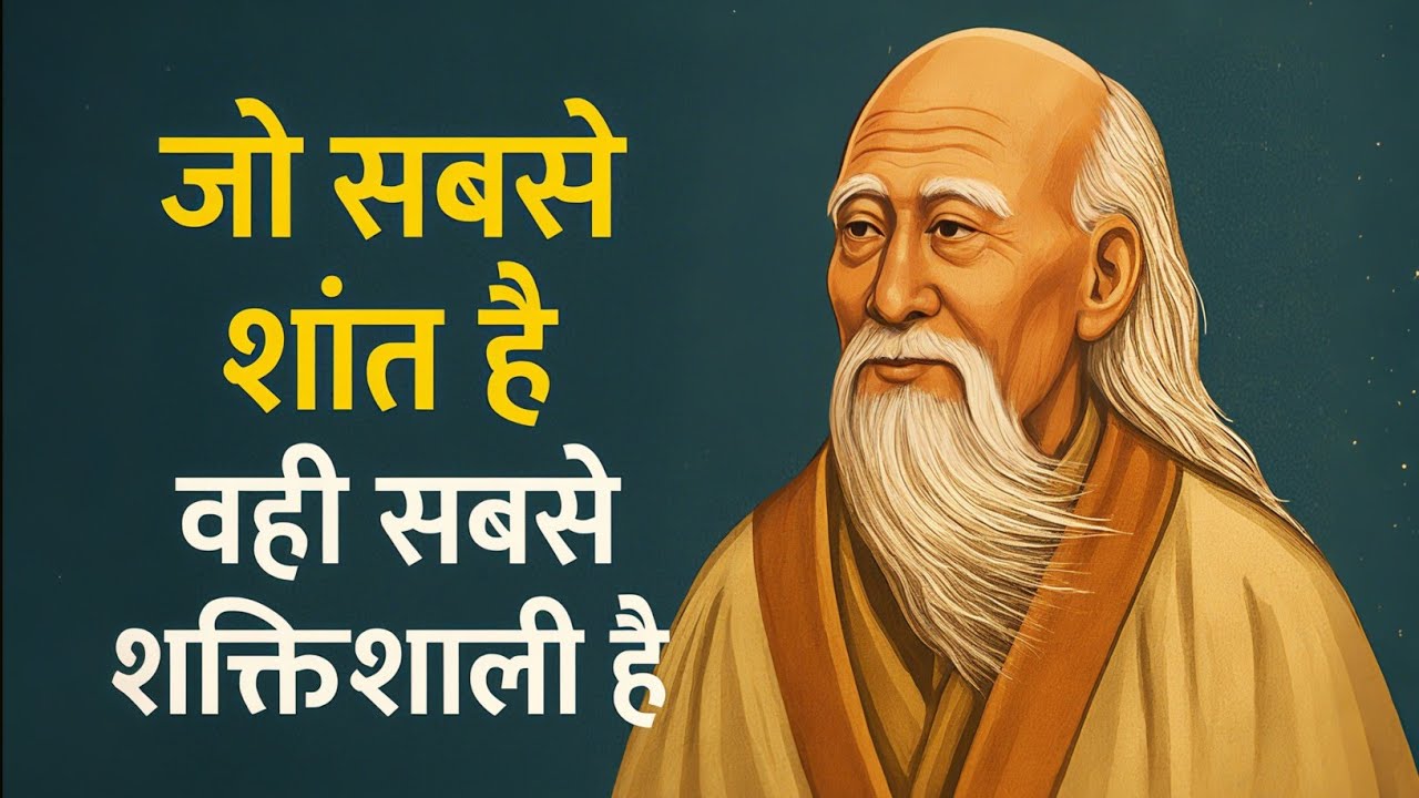 Lao Tzu Wisdom | जो सबसे शांत है वही सबसे शक्तिशाली है | Taoism Philosophy in Hindi