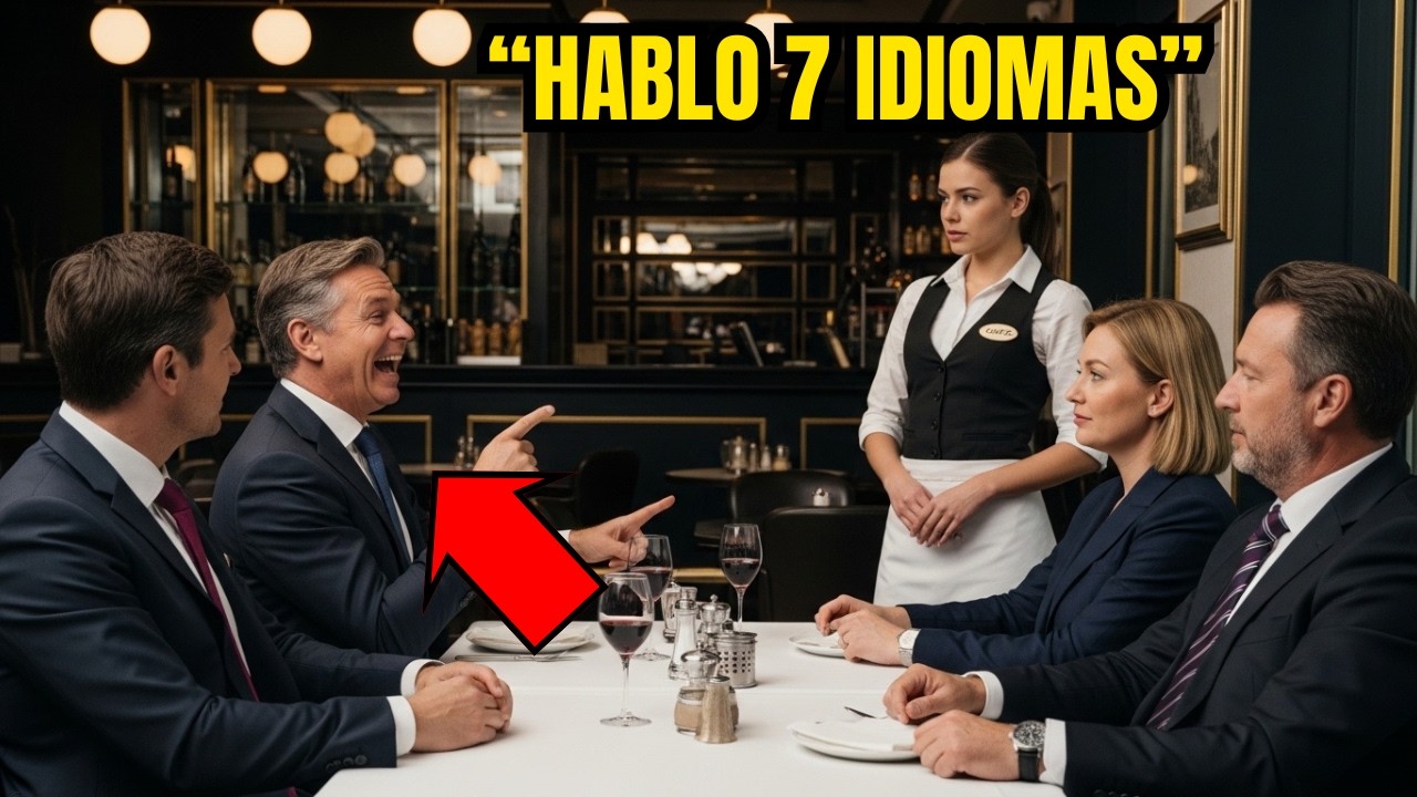 El Multimillonario PIDIÓ en Alemán para REÍRSE de la Camarera… pero Ella HABLABA 7 Idiomas